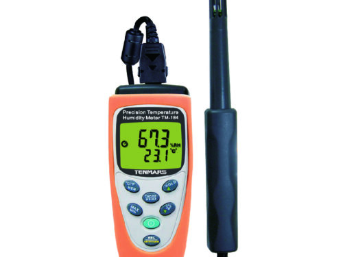 Precision Temparature and Humidity Meter with Datalogging Function