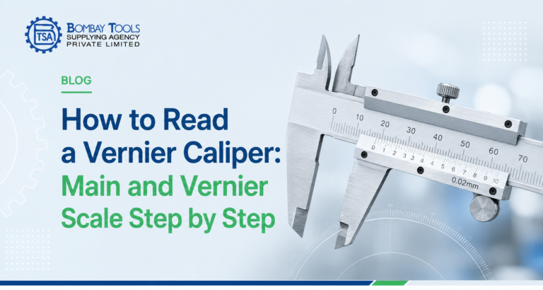 How to Read a Vernier Caliper: Main and Vernier Scale Step by Step