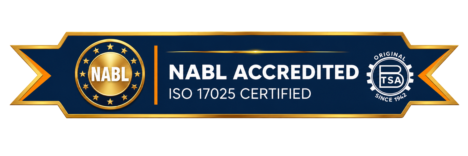 NABL Accredited, ISO 17025 Certified — Bombay Tools Supplying Agency (BTSA), Original Since 1942