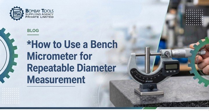 BTSA blog banner: How to Use a Bench Micrometer for Repeatable Diameter Measurement